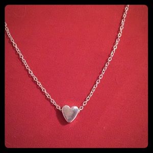 NWOT Vogue Vintage Heart Choker Chain Necklace